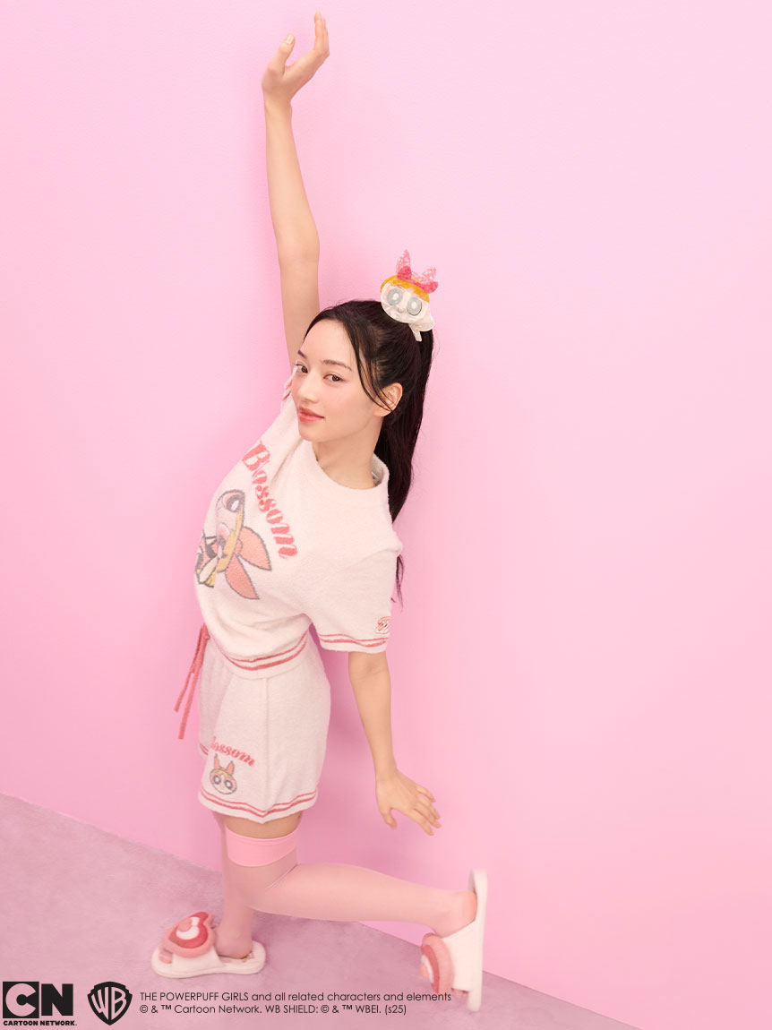 【The Powerpuff Girls】ニットショートパンツ(PNK-F)