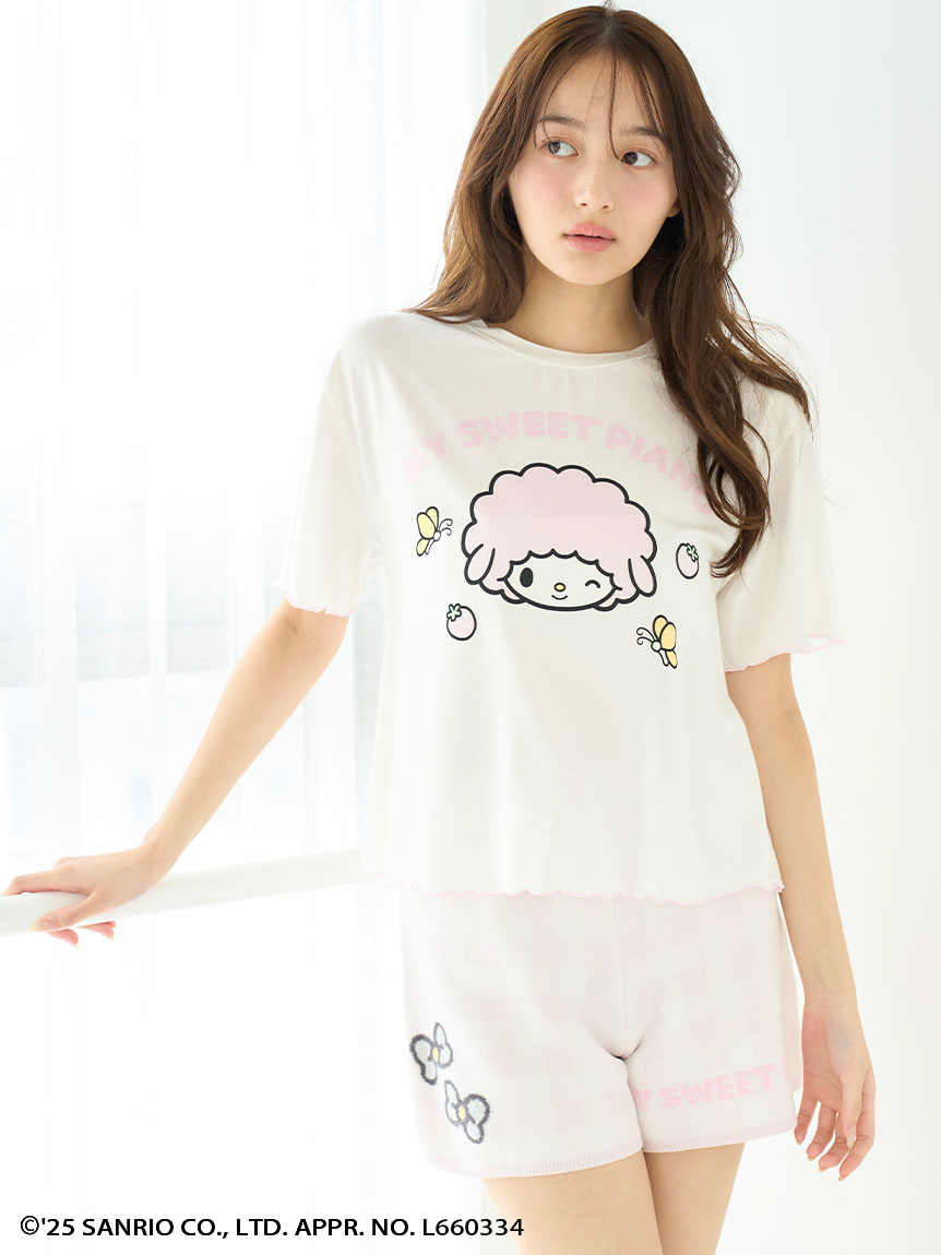 SNIDEL HOME 【MY MELODY】ニットプルオーバー&ショートパンツ MY MELODY】ニットプルオーバー（ルームウェア/パジャマ