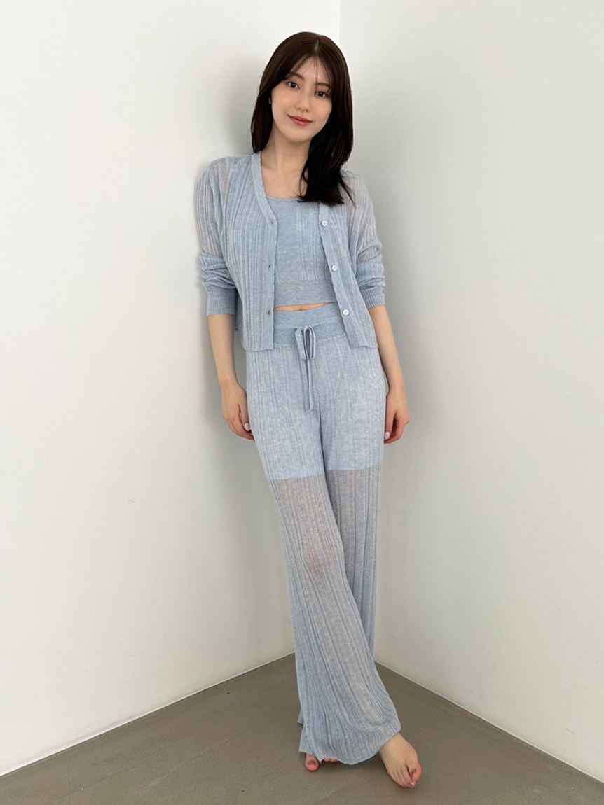 【新品未使用】SNIDEL♡シアープリーツシャツ ライトブルー SNIDEL（スナイデル）の「Sustainableボウタイシャツワンピース