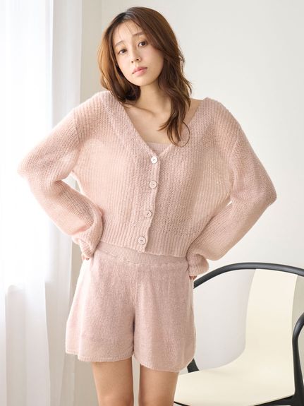 SNIDEL  スナイデルホーム フリンジチュニック &ショートパンツ SNIDEL（スナイデル）の「チュールフリンジショートパンツ