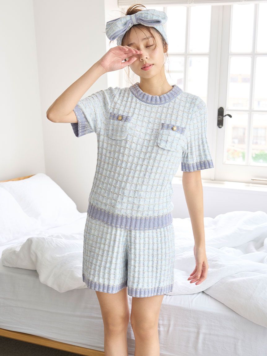 snidel 【ラフィナン®】キャミソール ショートパンツ ラフィナン®】ショートパンツ(ショートパンツ)｜スナイデル