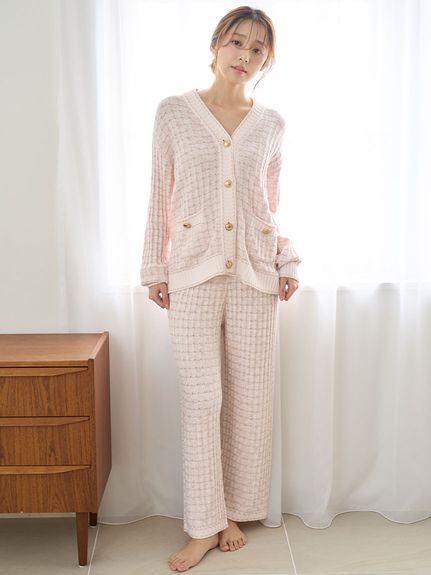 ラメニットツイードロングパンツ(ロングパンツ)｜スナイデルホーム