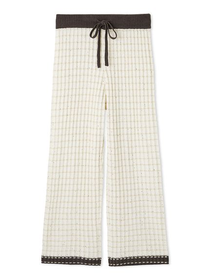 新品タグ付き　スナイデルホーム　ツイードプルオーバー&ロングパンツ SNIDEL(スナイデル)の通販サイト【公式】