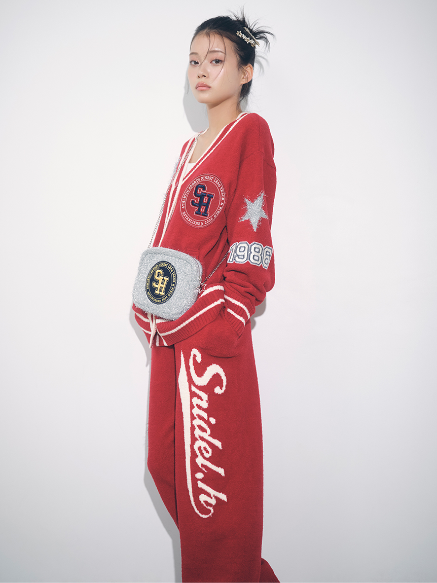 snidel  パジャマ　新品未使用　長袖長ズボン SNIDEL HOME パジャマ ルームウェア ポップコーンロングパンツ