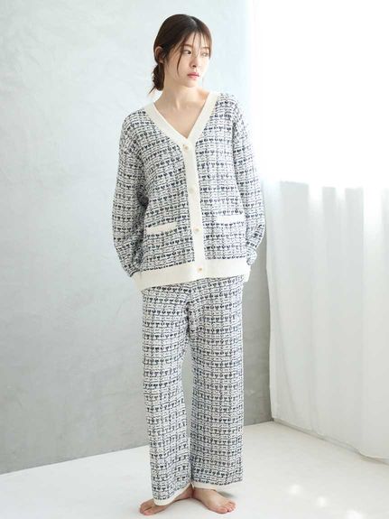 ツイードロングパンツ(ロングパンツ)｜スナイデルホーム｜SNIDEL