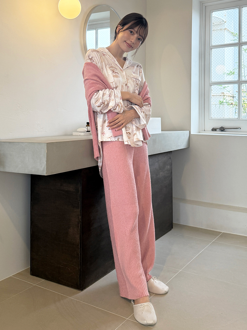 カルーセルニットロングパンツ(ロングパンツ)｜スナイデルホーム