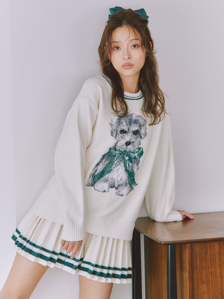 SNIDEL HOME × 新木優子】ニットショートパンツ(ショートパンツ
