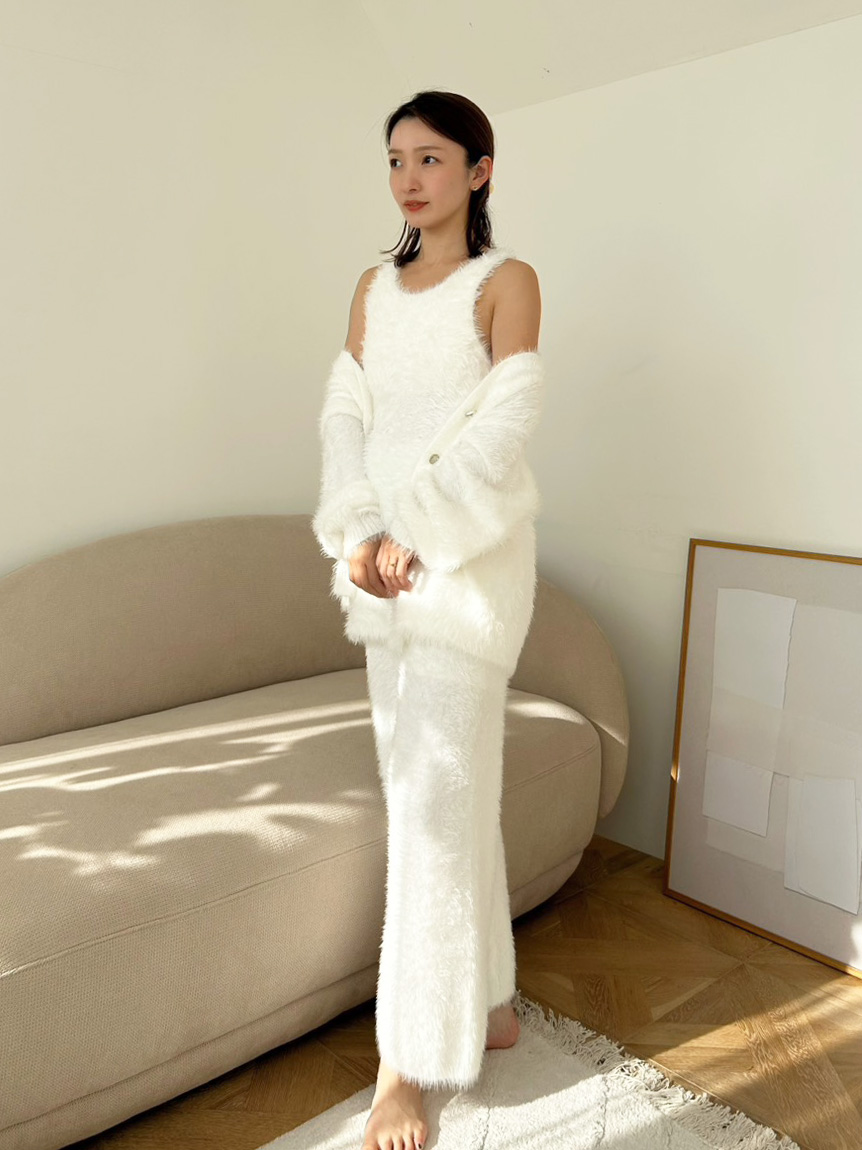 シャギーロングパンツ(ロングパンツ)｜スナイデルホーム｜SNIDEL