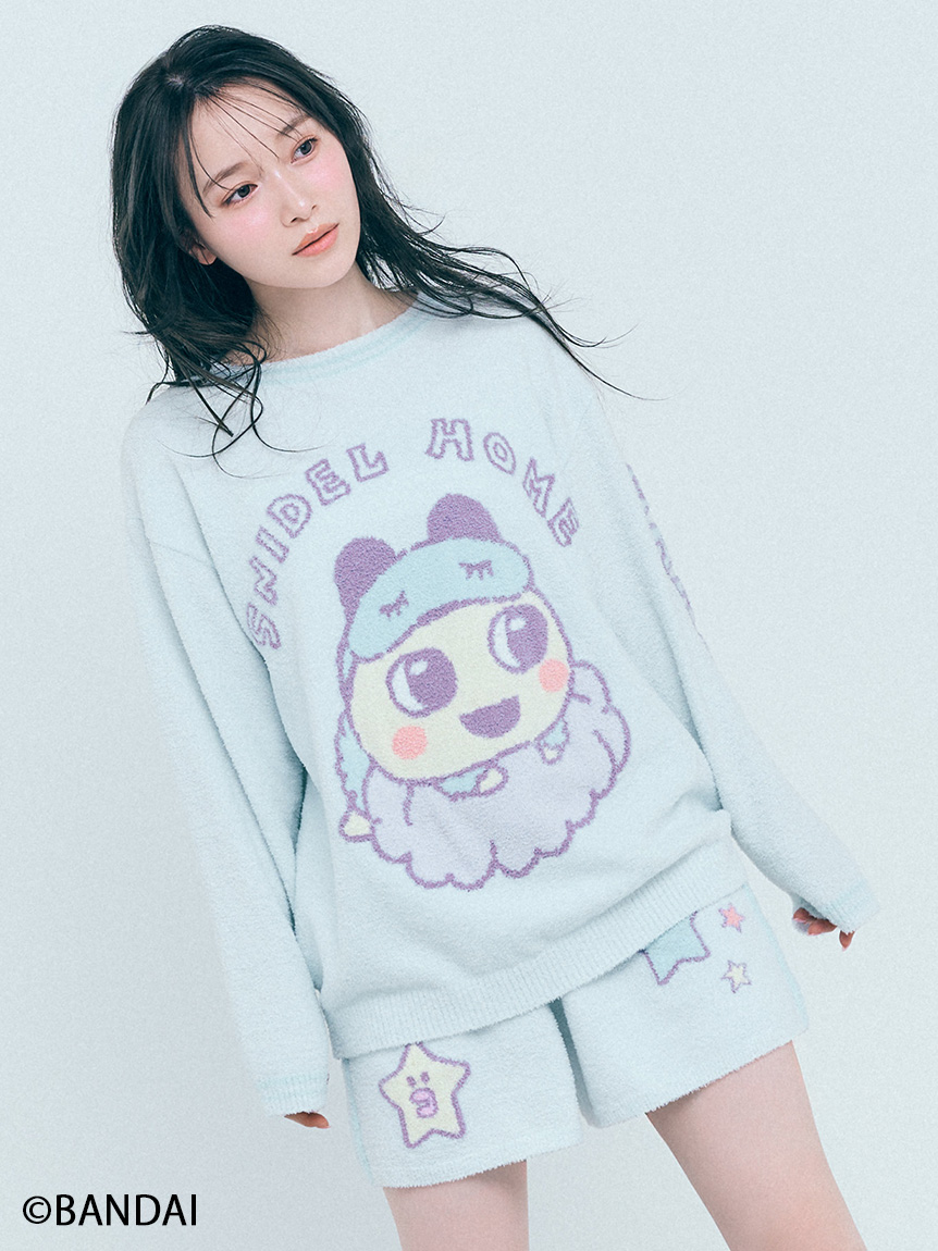 たまごっち くちぱっち ニットパーカースナイデルホーム　snidel たまごっち】ニットパーカー(パーカー)｜スナイデルホーム｜SNIDEL