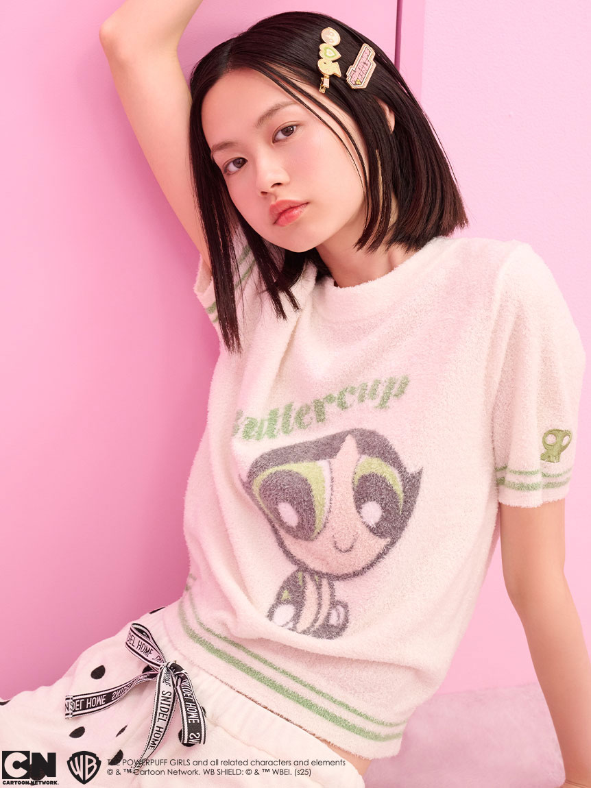 【The Powerpuff Girls】ニットプルオーバー(GRN-F)