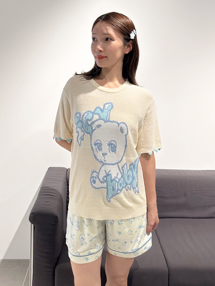 【icy baby】【接触冷感】プルオーバー （NVY） 限定カラーあり】【icy baby】【SorbetTouchCool】【接触冷感