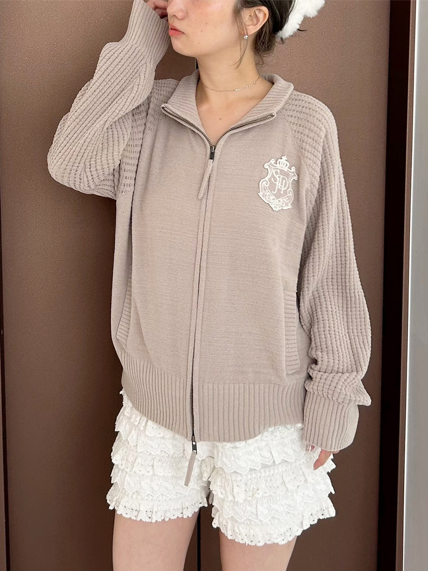 ジップアップニットカーディガン(カーデ＆ガウン)｜スナイデルホーム