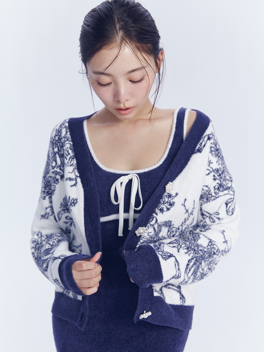5th Anniversary】ジュイジャガードカーディガン(カーデ＆ガウン