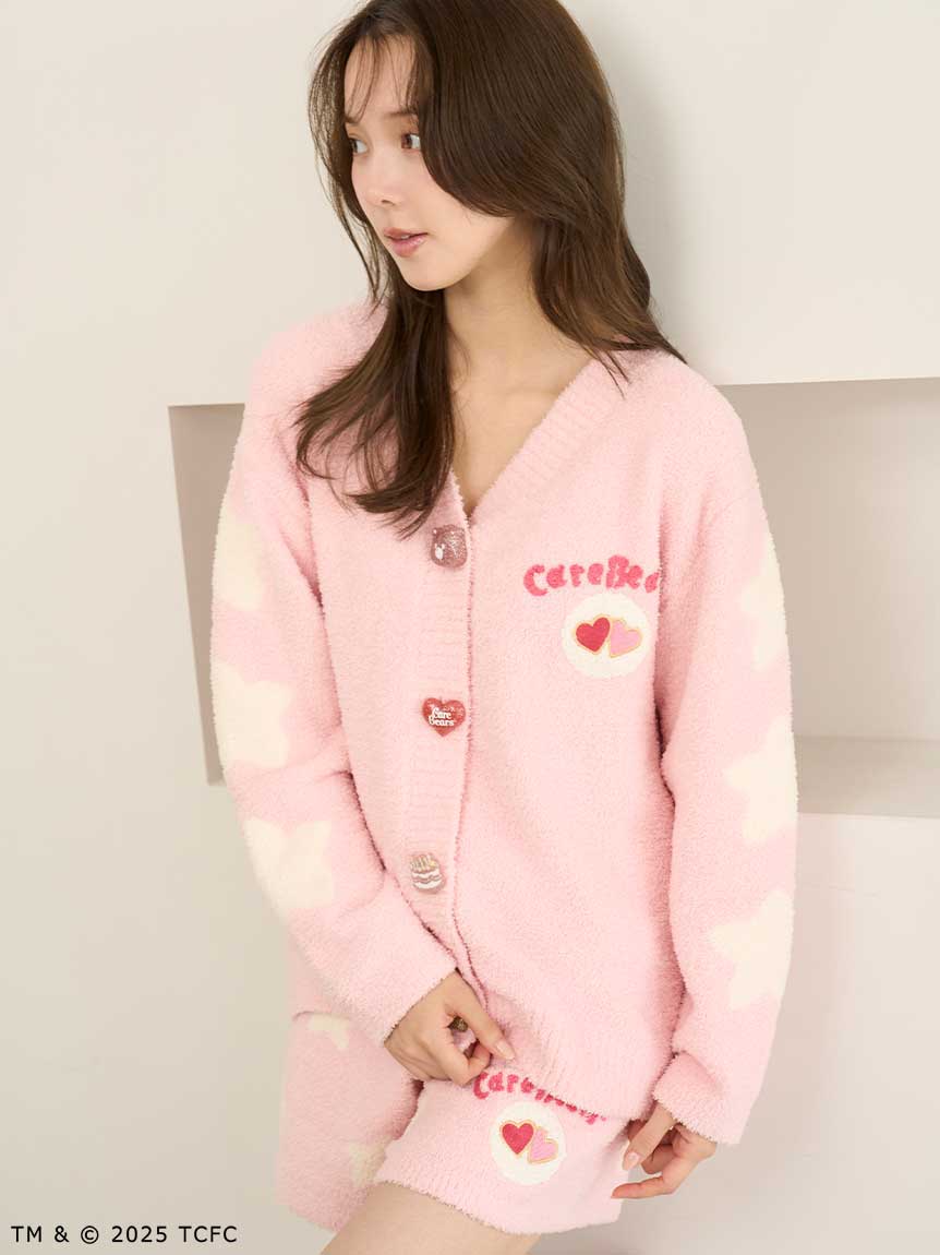 いいね❌SNIDEL ケアベア カーディガン ピンク Care Bears(TM)】カーディガン(カーデ＆ガウン)｜スナイデル