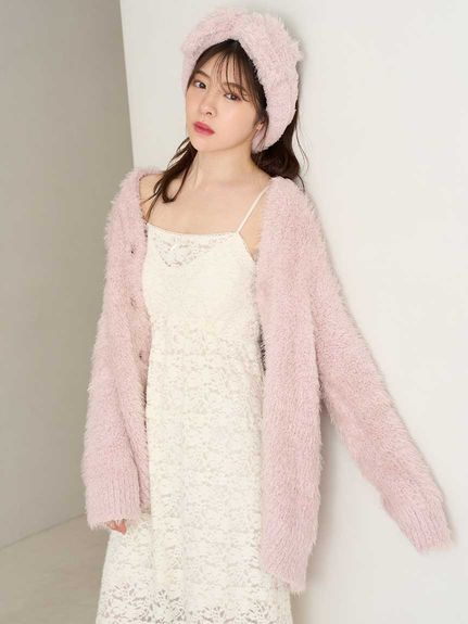 完売【新品未使用】スナイデルホーム　マイメロディ　ニットカーディガン　ピンク MY MELODY】ニットカーディガン(カーデ＆ガウン)｜スナイデル