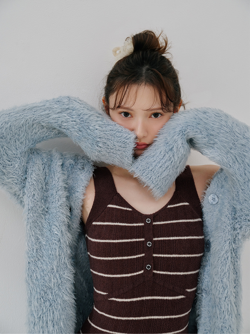 シャギーカーディガン(カーデ＆ガウン)｜スナイデルホーム｜SNIDEL