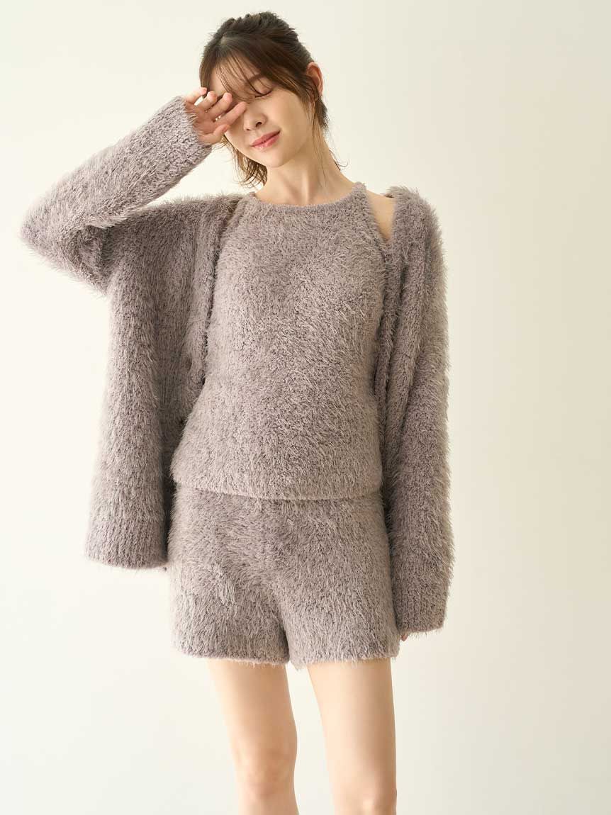 シャギーアメスリニット(ニットプルオーバー)｜スナイデルホーム