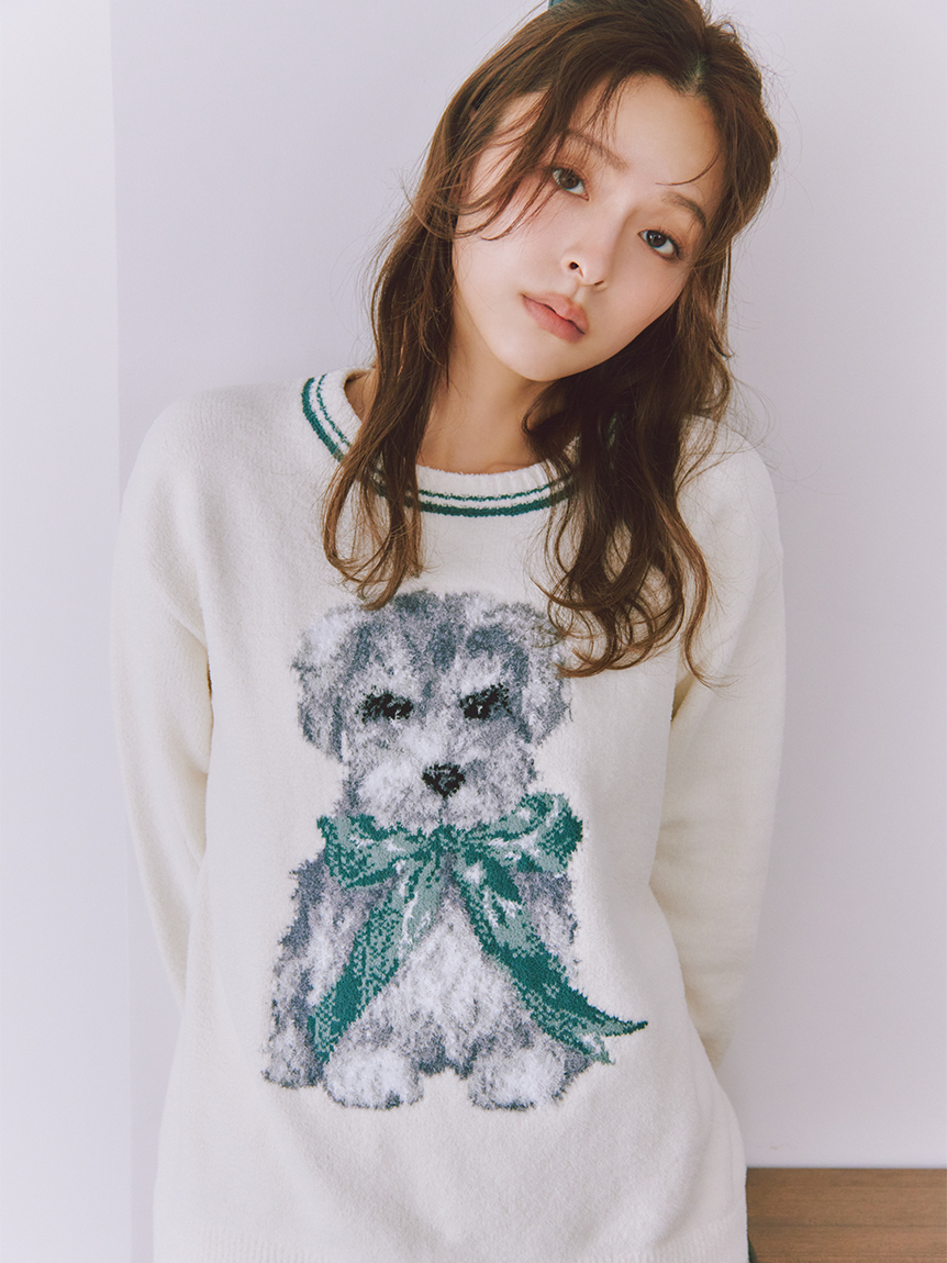 SNIDEL HOME × 新木優子】ニットプルオーバー(ニットプルオーバー