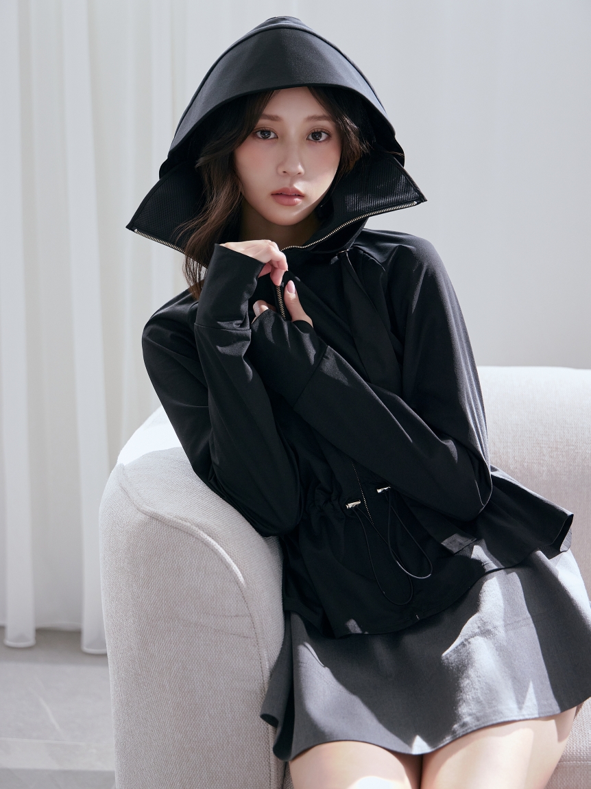 snidel UVカット パーカー＋パンツ セットアップ snidel UVカット パーカー＋パンツ セットアップ snidel】 スナイデル
