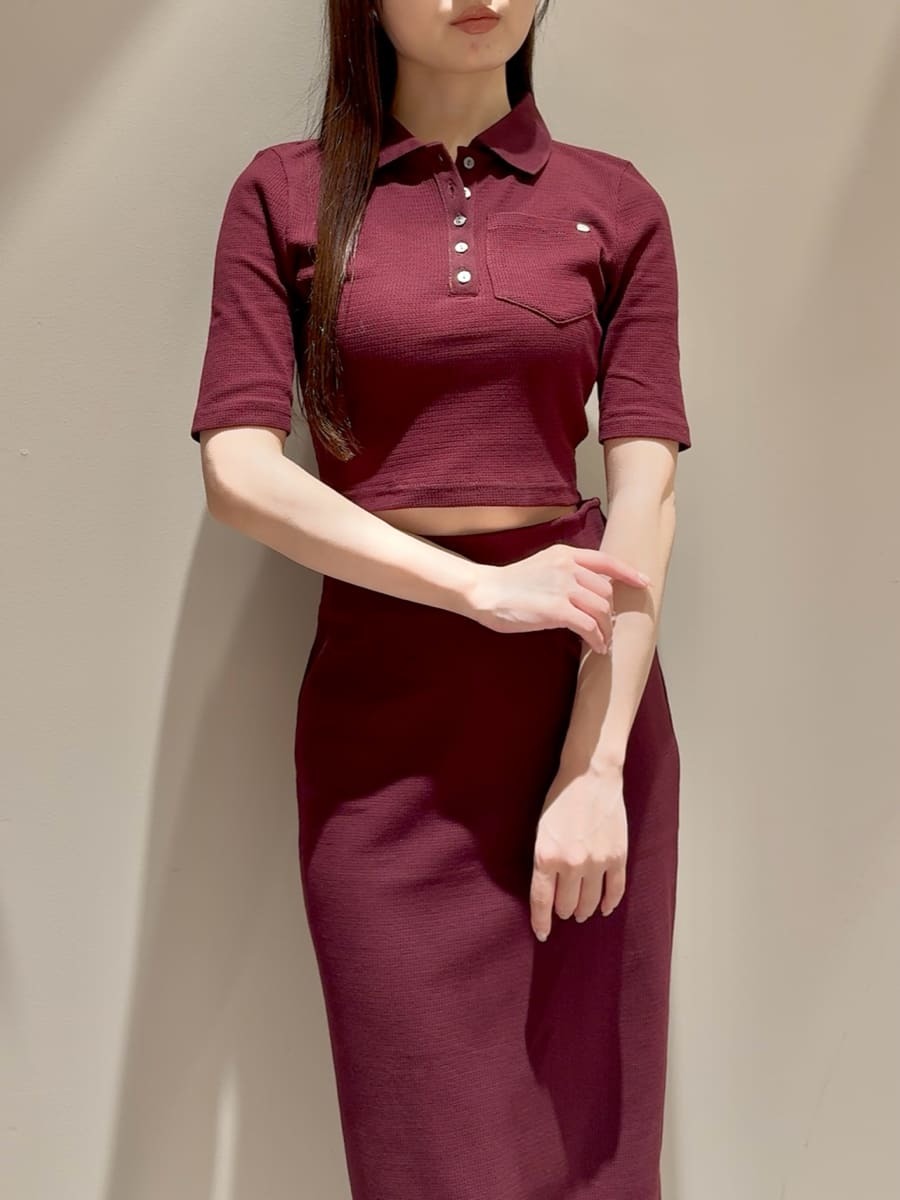 SNIDEL ポロカットセット WEB限定カラーあり】ポロカットセット（セットアップ）｜SNIDEL