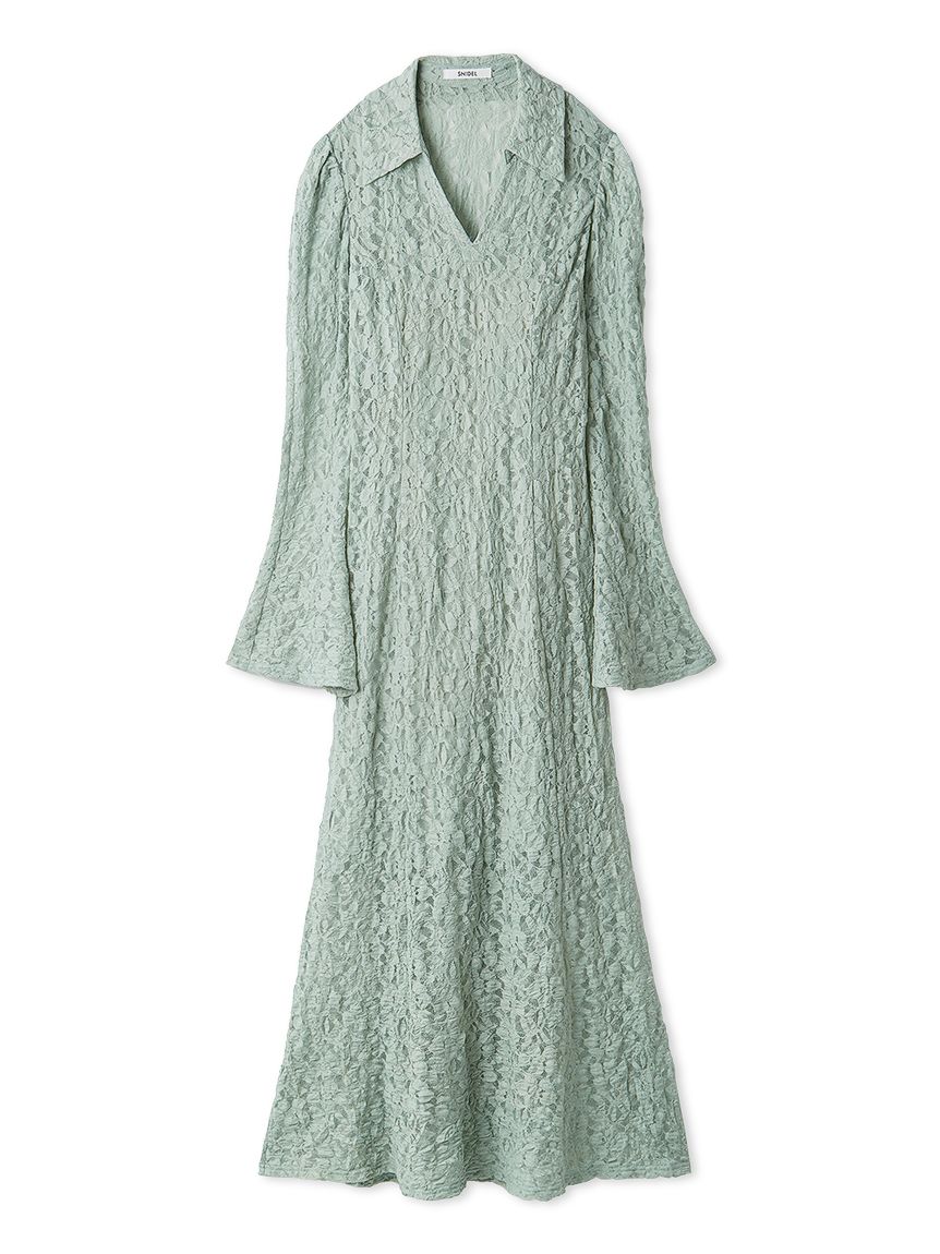 カットレースワンピース(マキシ・ロングワンピース)｜ワンピース