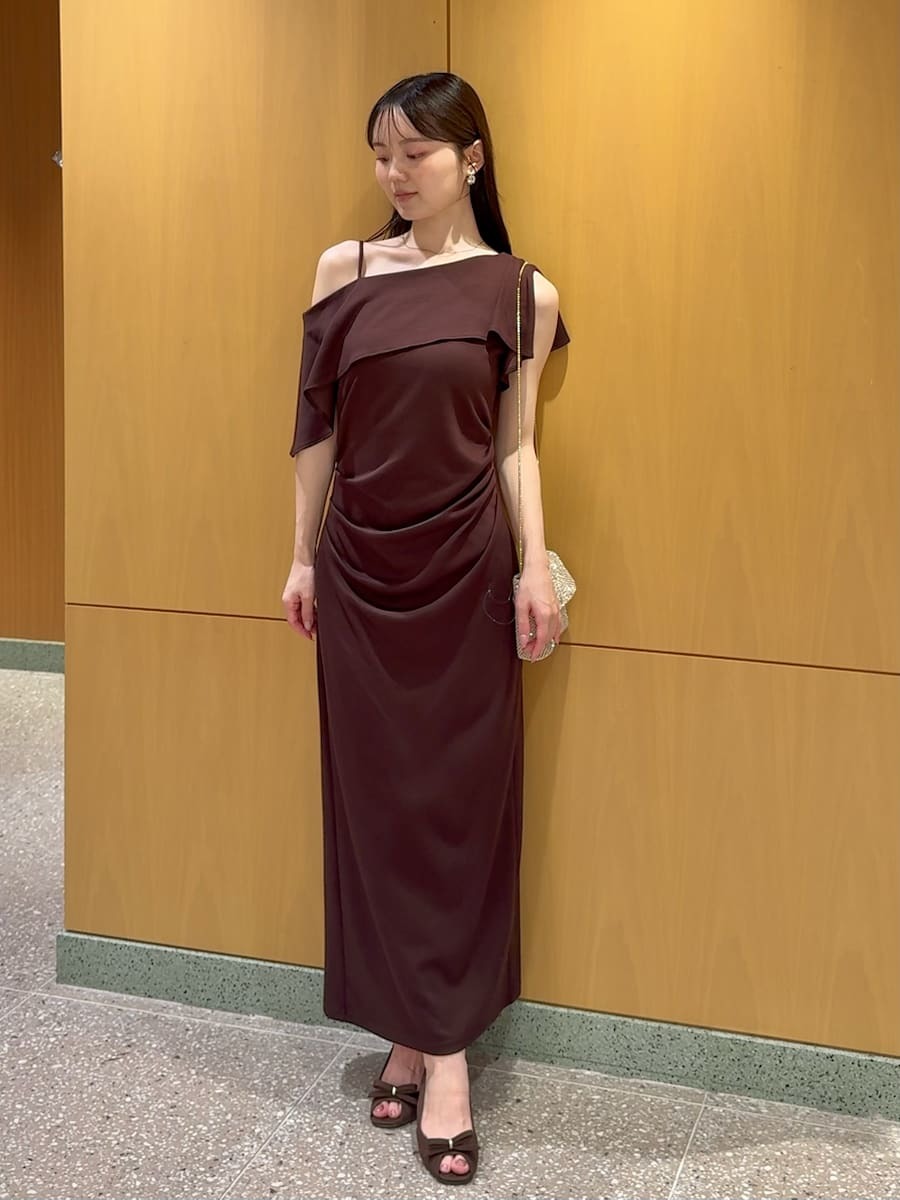 アシメフリルカットワンピース(ロングワンピース)｜ワンピース｜SNIDEL