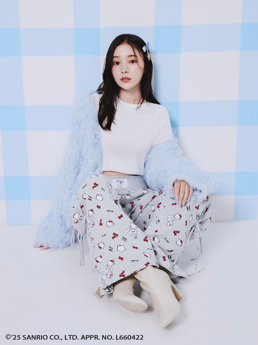 【HELLO KITTY】総柄ロングパンツ HELLO KITTY】総柄ロングパンツ（ロングパンツ）｜SNIDEL HOME