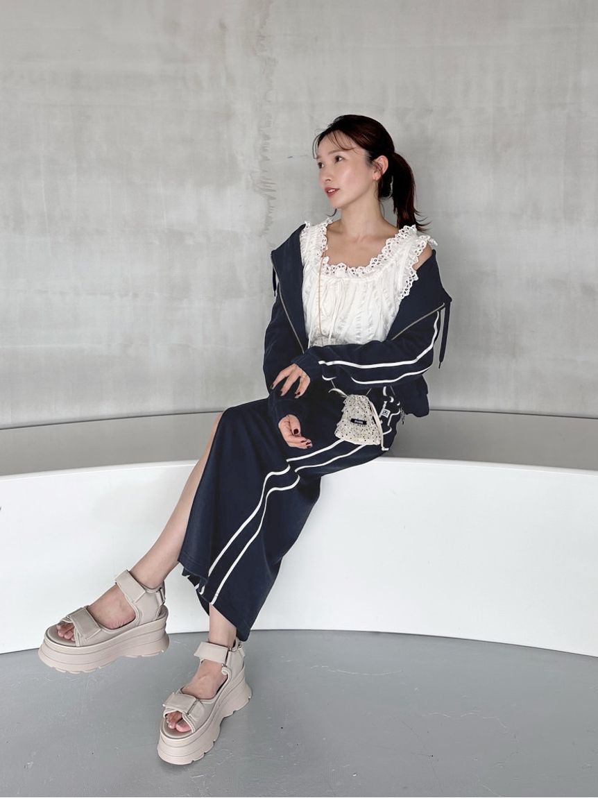 UVスウェットタイトスカート （FLOWER） UVスウェットタイトスカート(ロングスカート)｜スカート｜SNIDEL