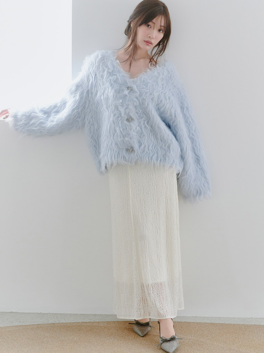 カットレースナロースカート(ロングスカート)｜スカート｜SNIDEL