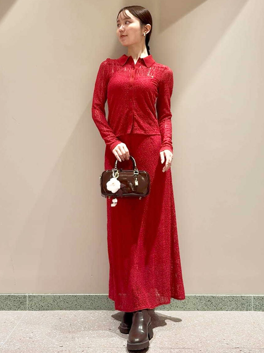 カットレースナロースカート(ロングスカート)｜スカート｜SNIDEL