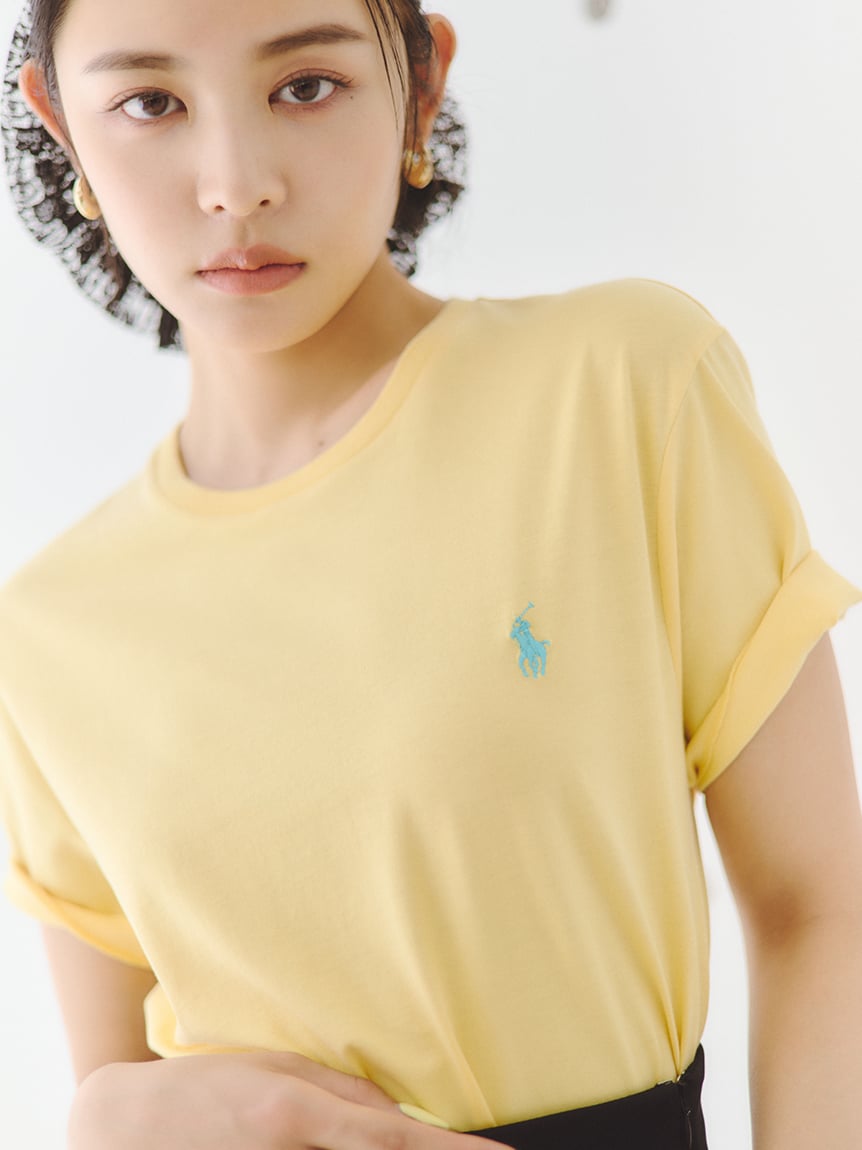 snidel別注コラボ♡ラルフローレン　ワンポイント刺繍スウェット　ブラウン POLO RALPH LAUREN】スウェットパーカー（パーカー）｜SNIDEL