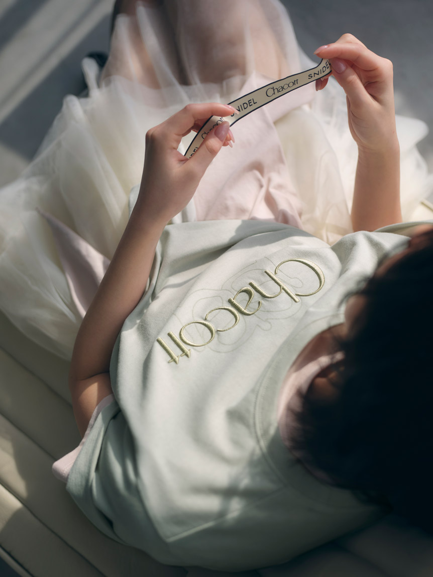 【Chacott】SustainableロゴTシャツ(MNT-F)