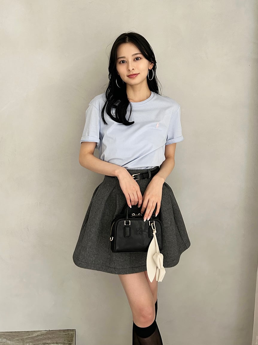【POLO RALPH LAUREN】カスタムフィット クルーネック Tシャツ(LBLU-XS)