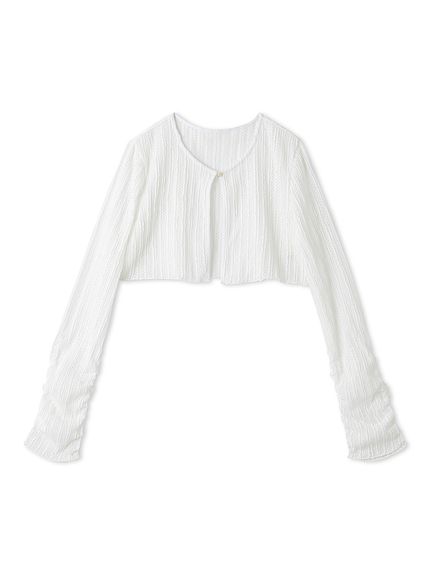 クロップドカットカーディガン(WHT-F)