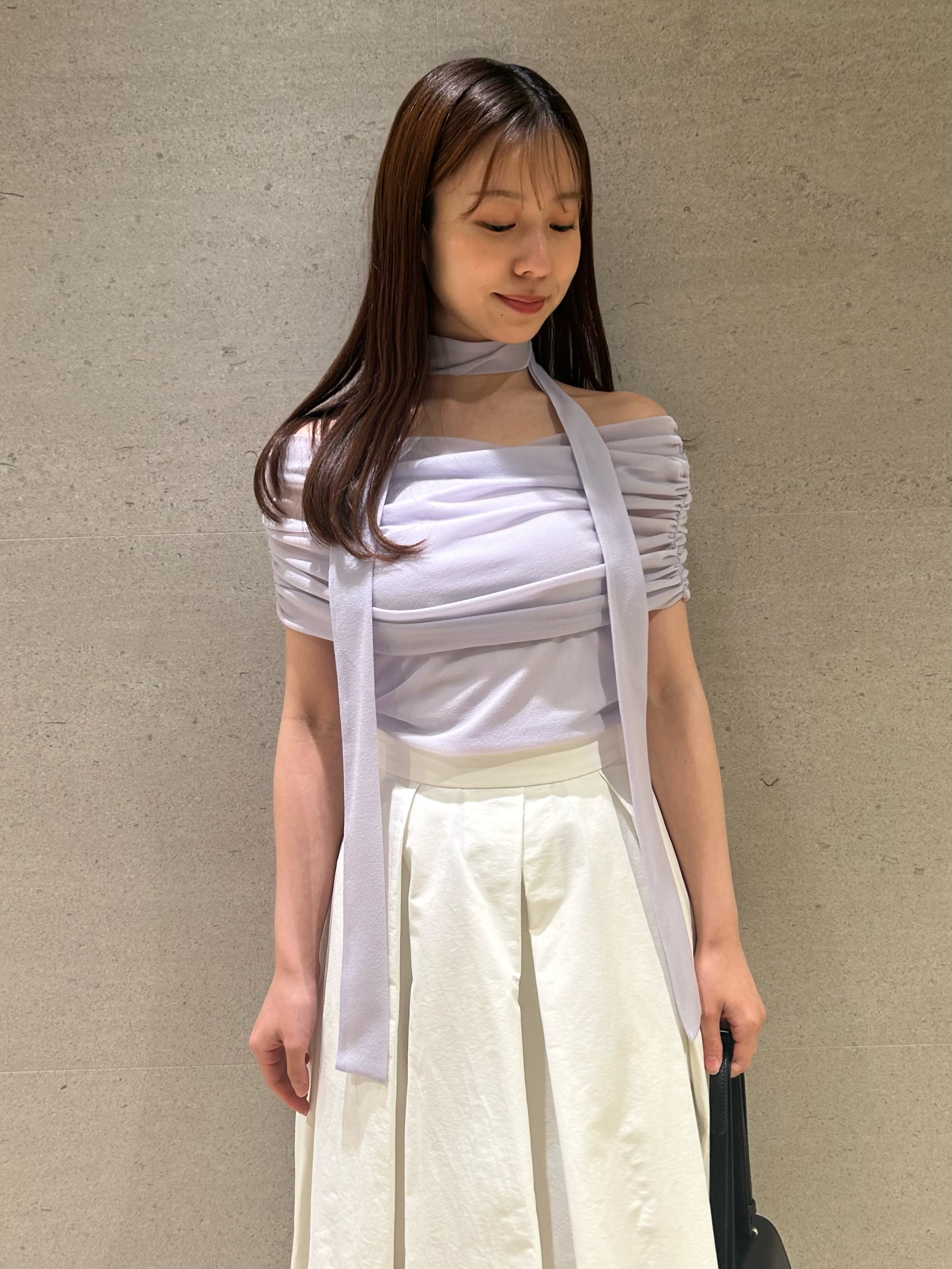 ギャザーアシメカットプルオーバー(Tシャツ・カットソー
