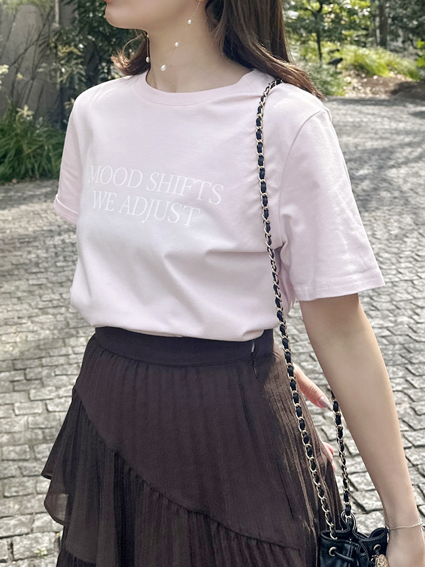 シンプルロゴTシャツ(PNK-F)