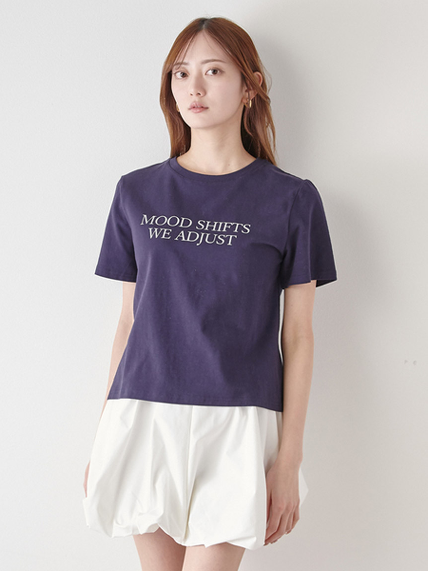 シンプルロゴTシャツ(NVY-F)