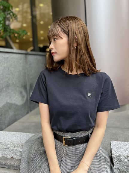 SustainableワンポイントタグTシャツ(Tシャツ)｜トップス
