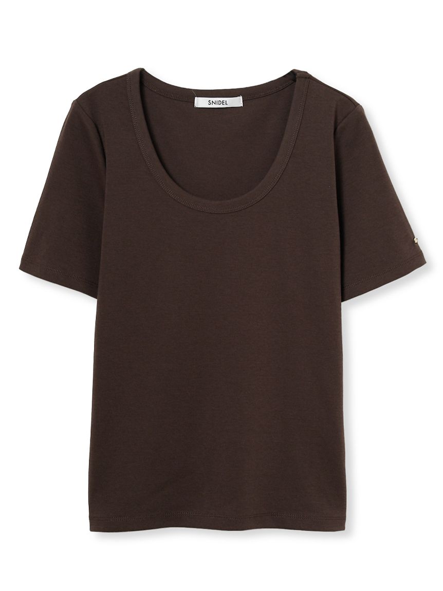トップス u UネックTシャツ(Tシャツ)｜トップス｜SNIDEL(スナイデル)の通販