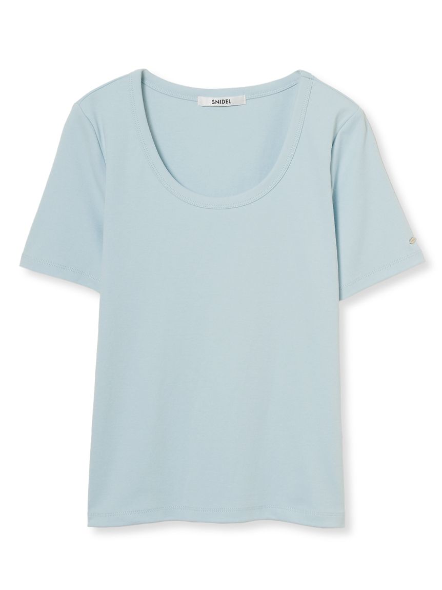 UネックTシャツ(Tシャツ)｜トップス｜SNIDEL(スナイデル)の通販