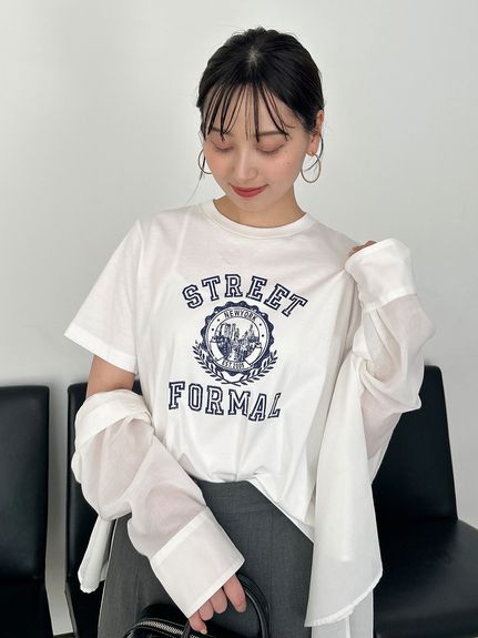 【試着のみ】SNIDEL カットソー ペプラムカットソー（カットソー/Tシャツ）｜SNIDEL（スナイデル