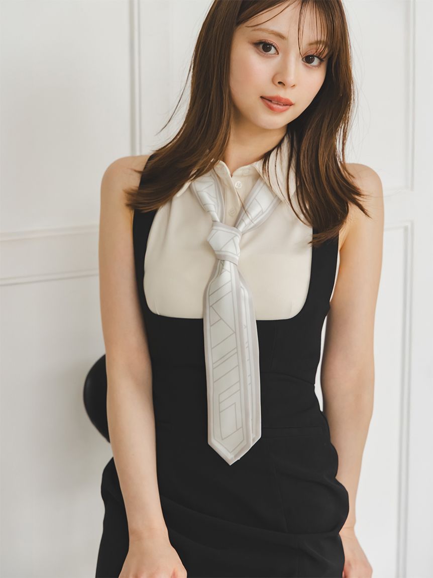 ボウタイポロカットプルオーバー(Tシャツ・カットソー)｜トップス