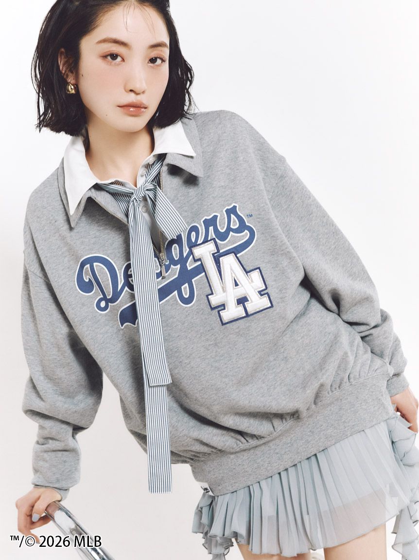 MLB】Sustainableハーフジップスウェット(Tシャツ・カットソー