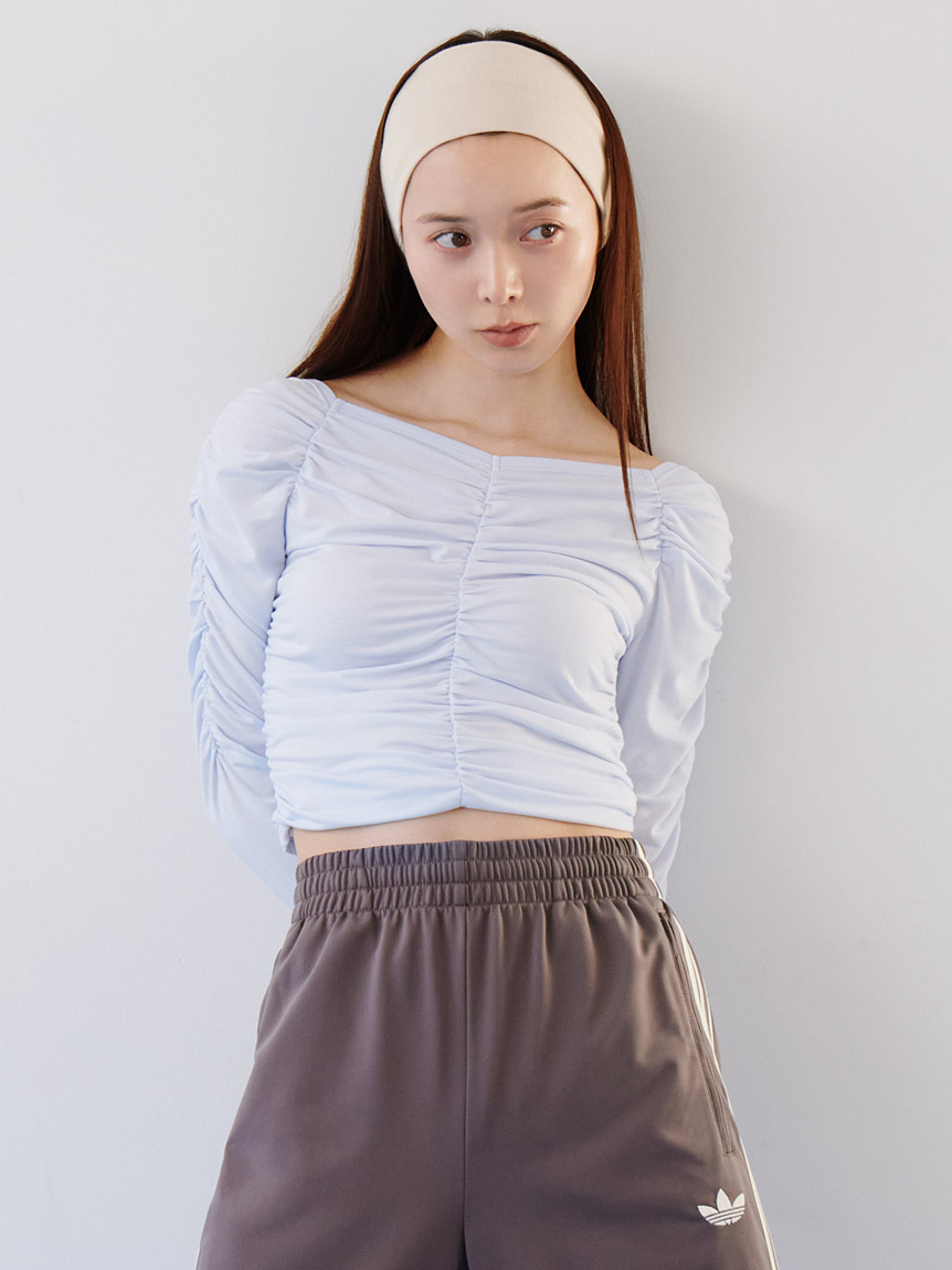 ギャザーカットプルオーバー(Tシャツ・カットソー)｜トップス｜SNIDEL