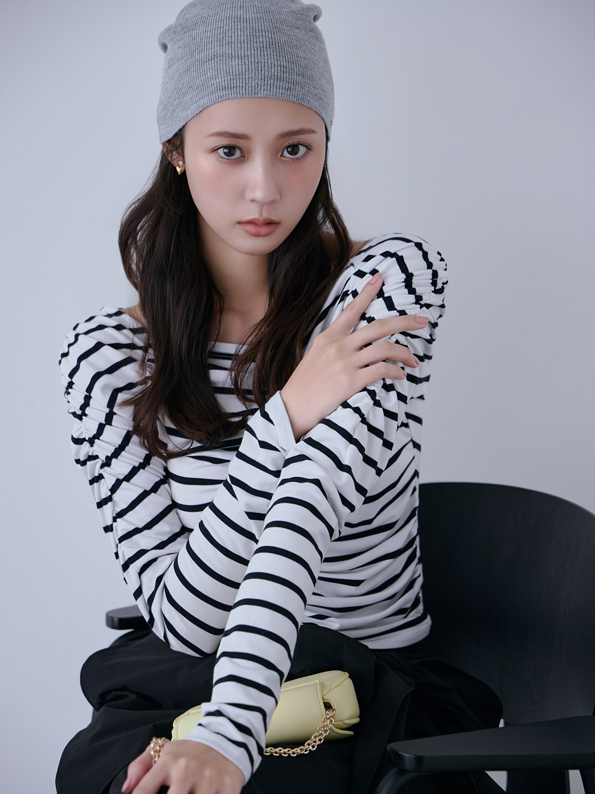 ギャザーカットプルオーバー(Tシャツ・カットソー)｜トップス｜SNIDEL