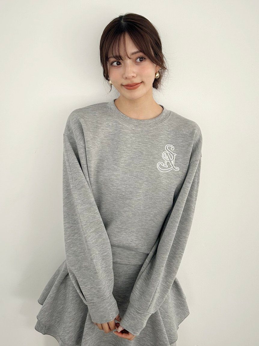 ボンディングロゴスウェットプルオーバー(Tシャツ・カットソー