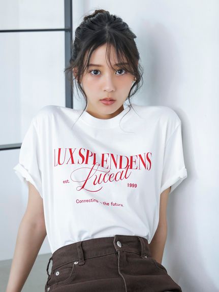 スナイデル-カットソー　　ほです! ロゴTシャツ(Tシャツ・カットソー)｜トップス｜SNIDEL(スナイデル)の
