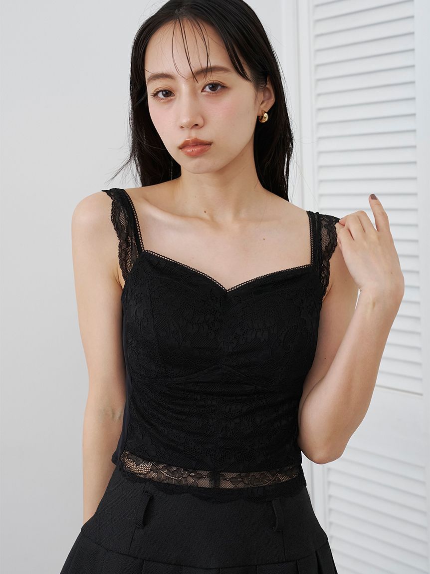カップインキャミソール(Tシャツ・カットソー)｜トップス｜SNIDEL