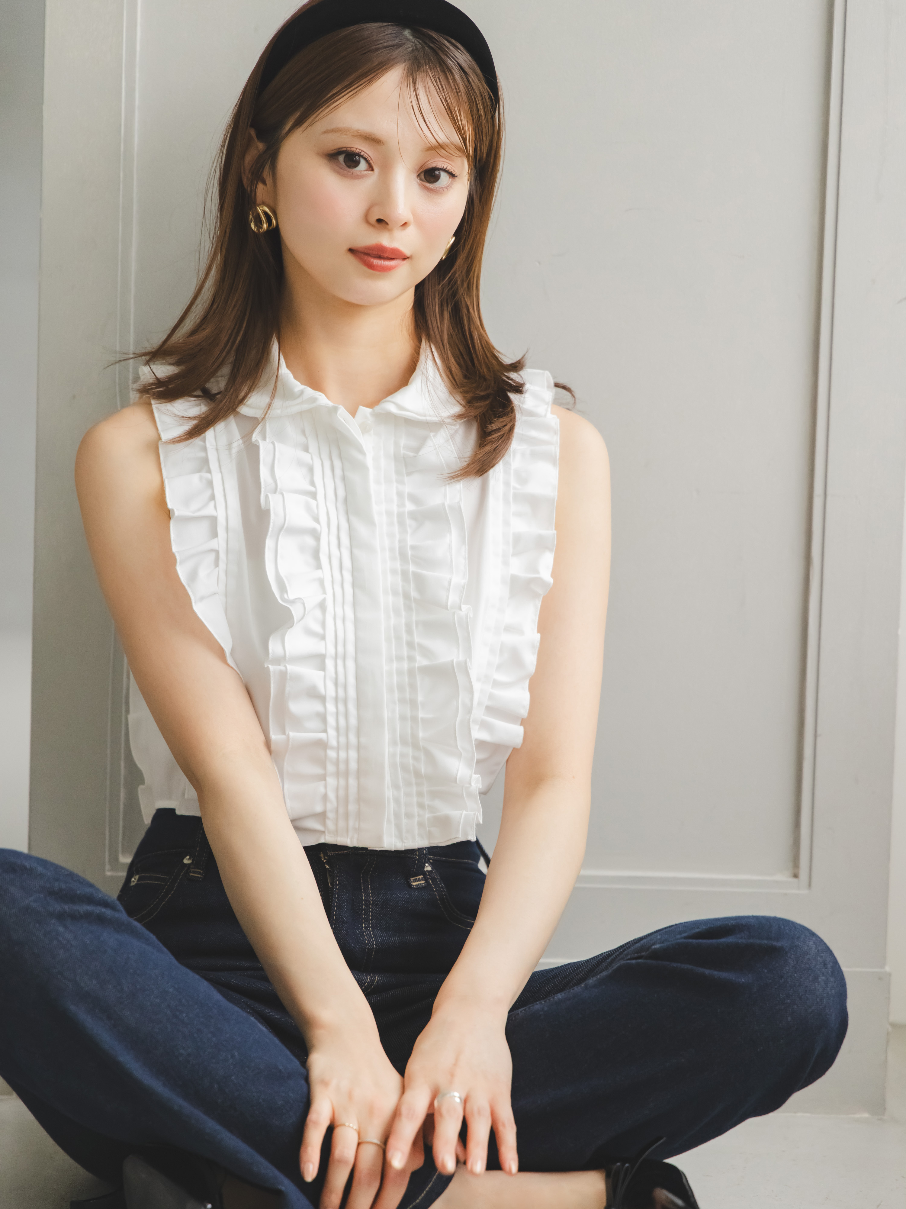 BANDEL ベージュ シャツ 00's ''NEW YORK YANKEES'' プリントTシャツ ベージュ 実寸(XL位