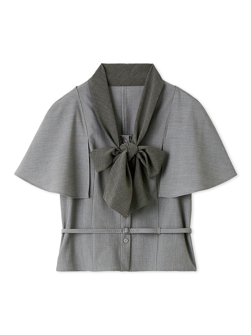 ボウタイケープブラウス(シャツ・ブラウス)｜トップス｜SNIDEL